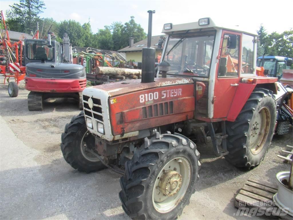 Steyr 8100 A 拖拉机/农用车
