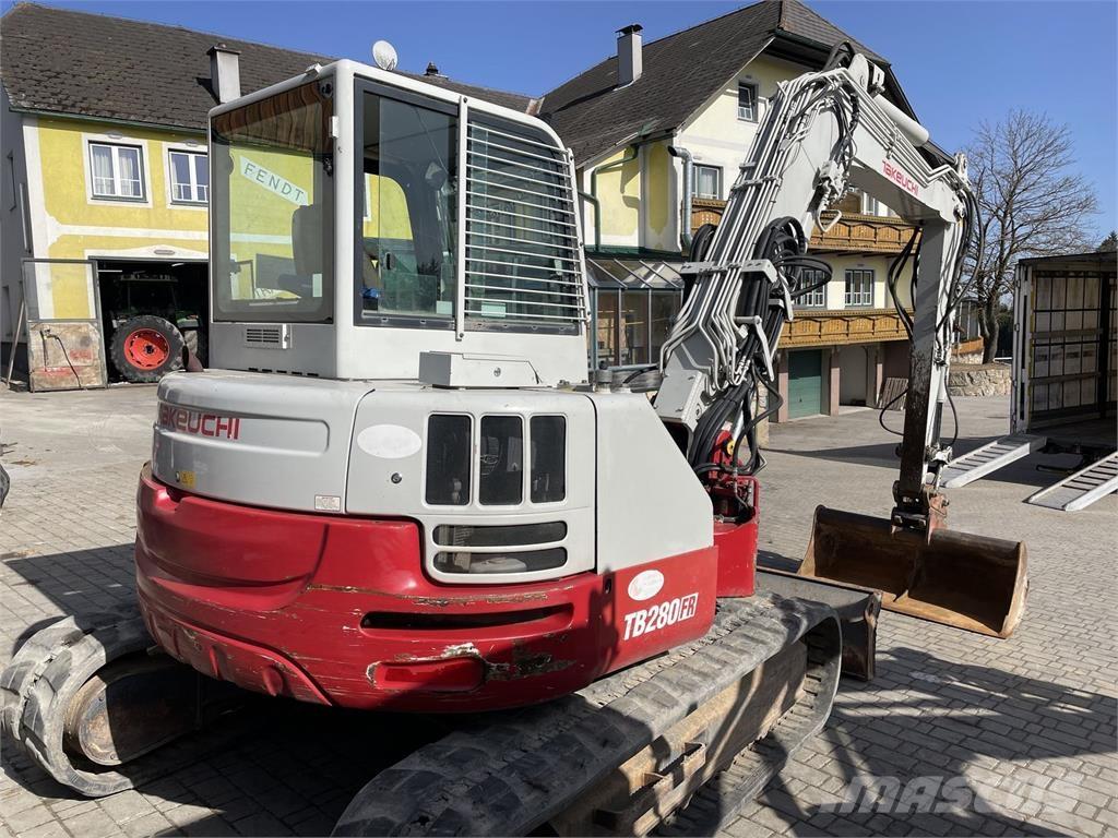 Takeuchi TB 280 FR 小型挖掘机