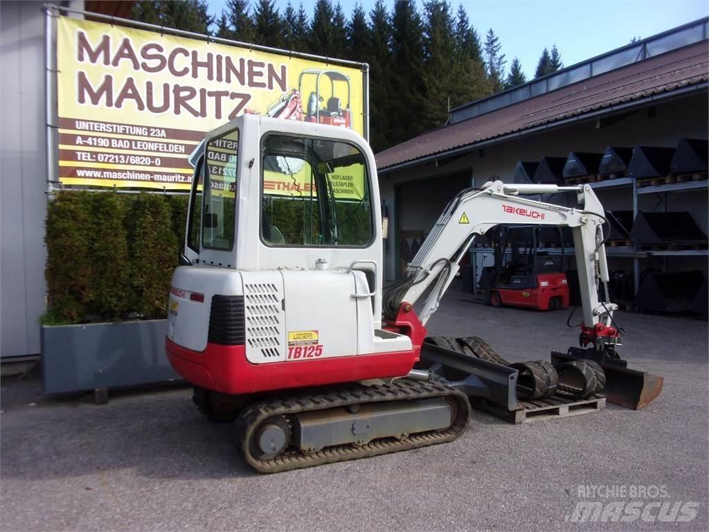 Takeuchi TB125 小型挖掘机