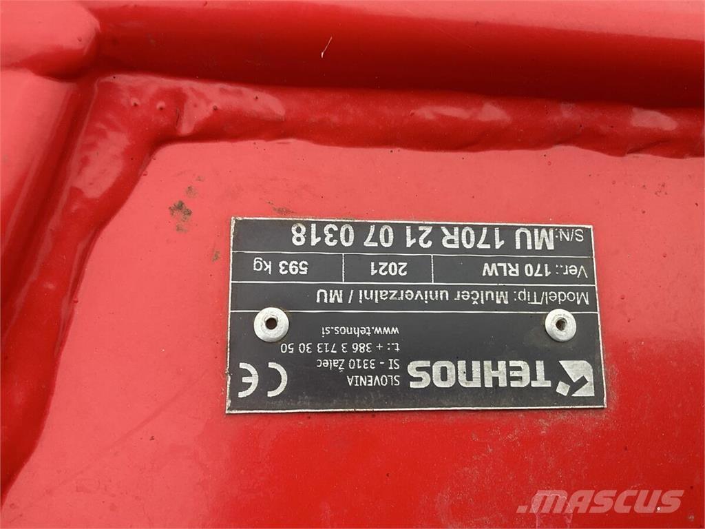 Tehnos MU 170 RLW 牧场割草机和切顶器