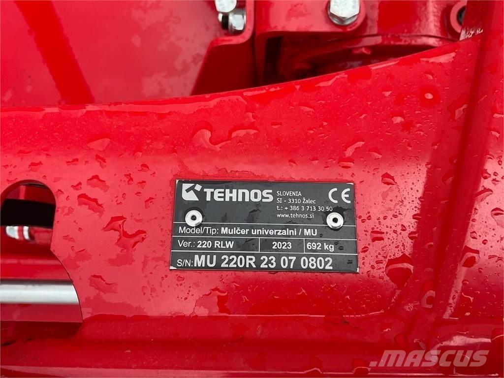 Tehnos MU 220 LW 牧场割草机和切顶器