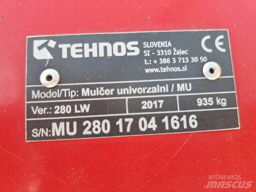 Tehnos MU 280 LW 牧场割草机和切顶器