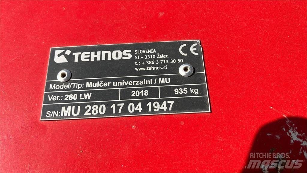 Tehnos MU 280 LW 牧场割草机和切顶器