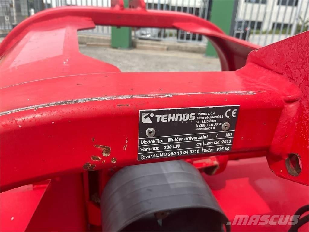 Tehnos MU 280 LW 牧场割草机和切顶器