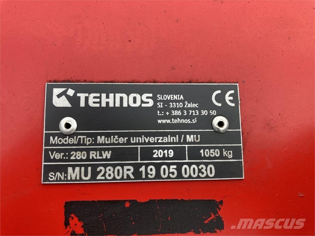 Tehnos MU 280LW 牧场割草机和切顶器