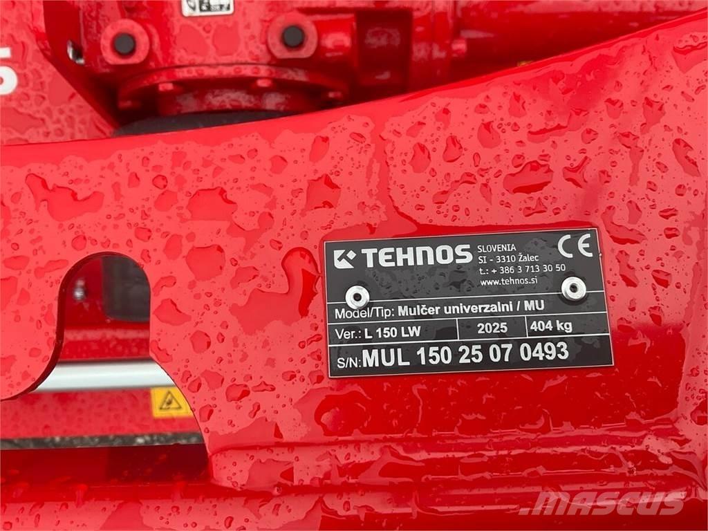 Tehnos MUL 150LW 牧场割草机和切顶器