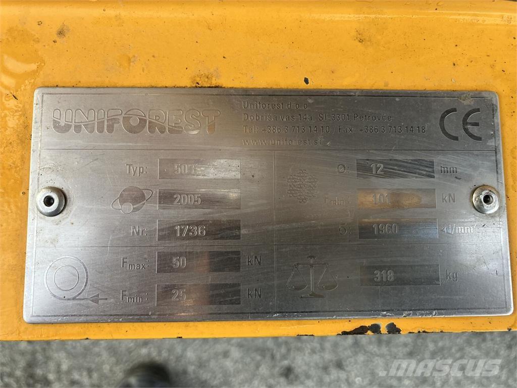 Uniforest 50E 绞车