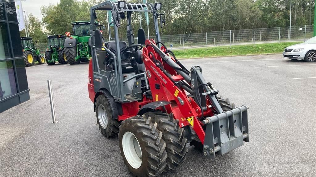 Weidemann 1160 前装载和挖掘机