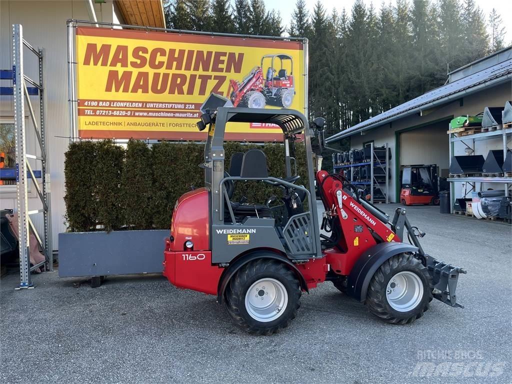 Weidemann 1160 前装载和挖掘机