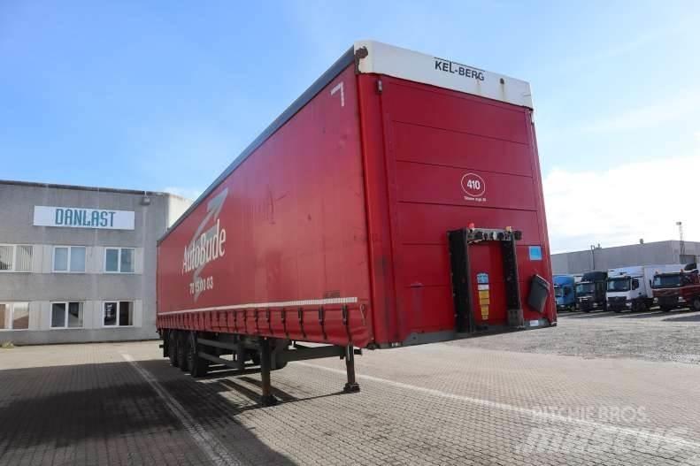 Kel-Berg D100V 34 pl. 侧帘半挂车
