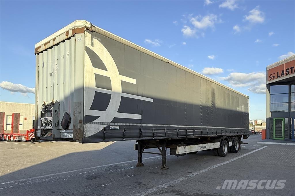 Krone 2 Aks. Gardin 拖头车