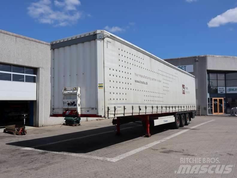 Krone 34 pl. 侧帘半挂车