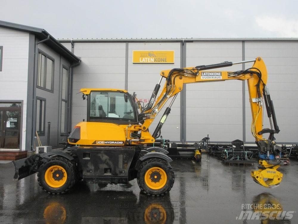 JCB Hydradig HD110W 水陆两栖挖掘机