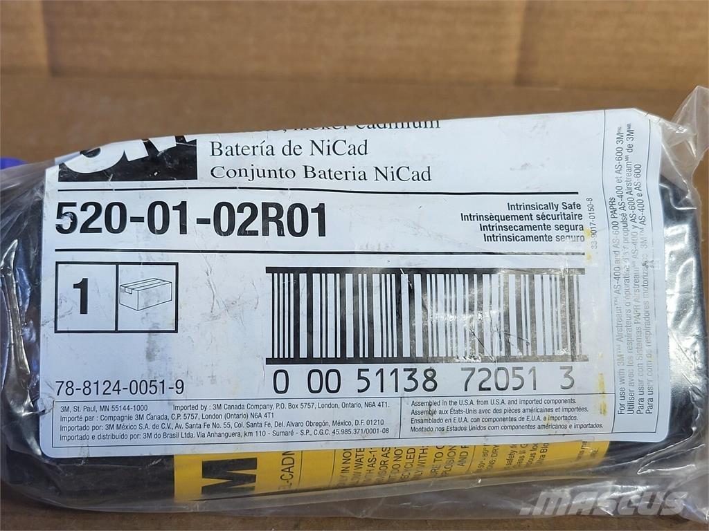 3M 520-01-02R01 电池
