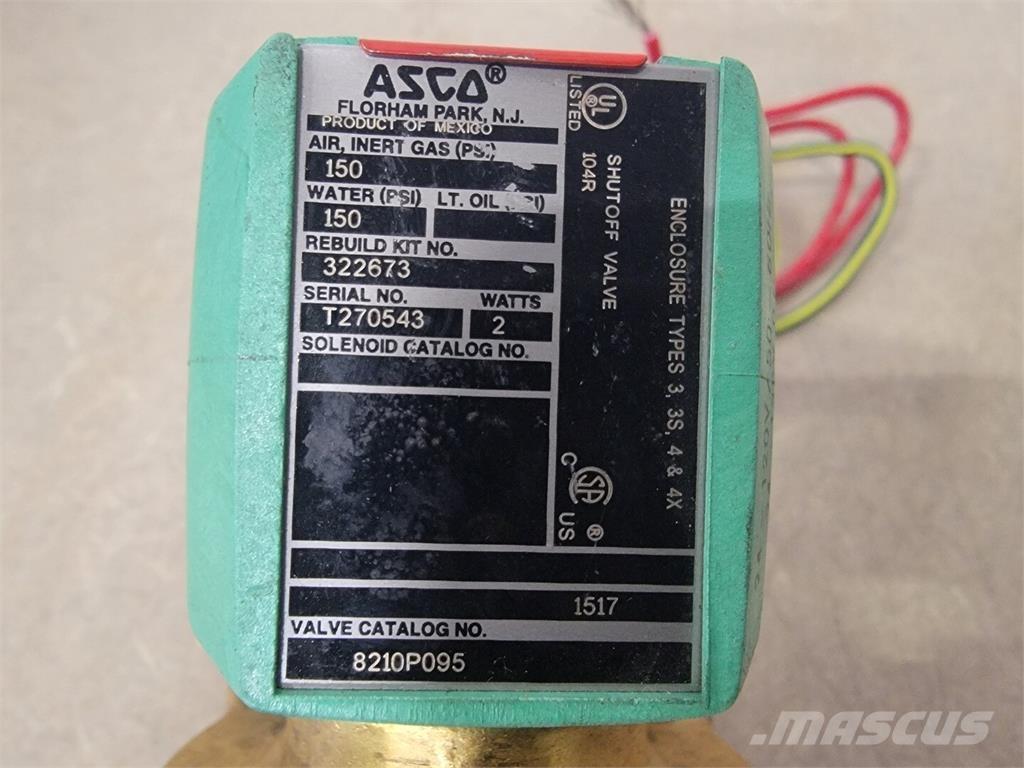 Asco 8210P095 建筑机械-其他