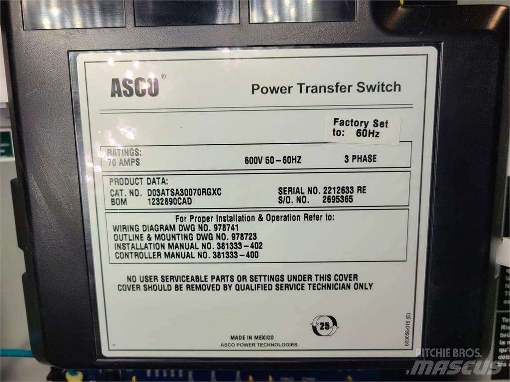 Asco D03ATSA30070RGXC 建筑机械-其他