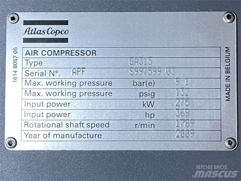 Atlas Copco GA315 压缩机