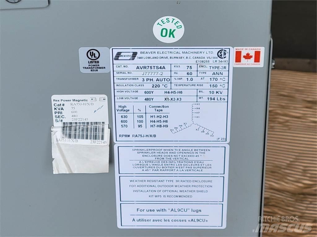  BEAVER AVR75TS4A 建筑机械-其他