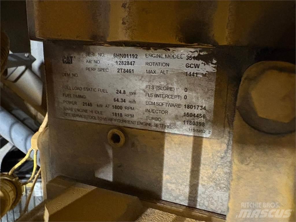 CAT 3516B 柴油发电机