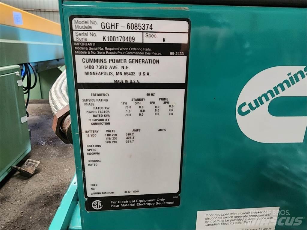 Cummins GGHF-6085374 柴油发电机