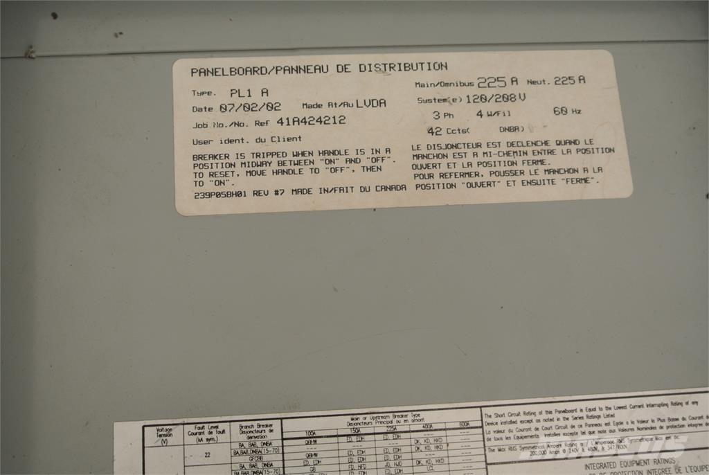  CUTLER-HAMMER PL1 A 建筑机械-其他