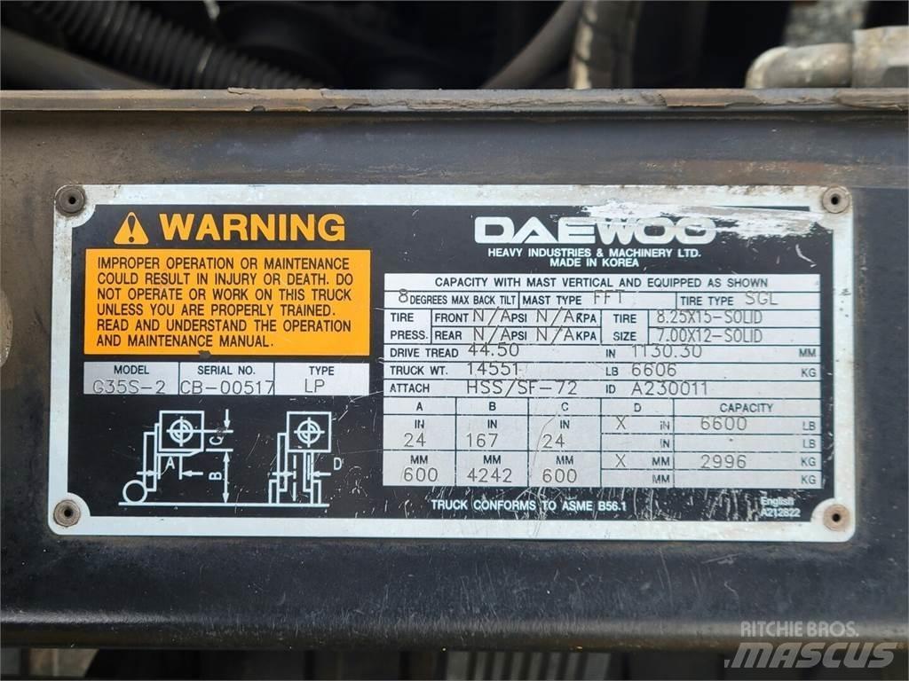 Daewoo G35S-2 建筑机械-其他