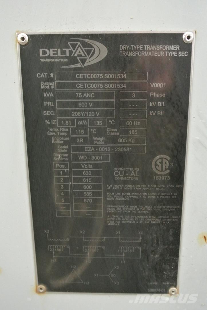 Delta CETC0075S001534 建筑机械-其他