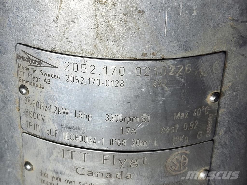 Flygt 2052.170-0128 水泵