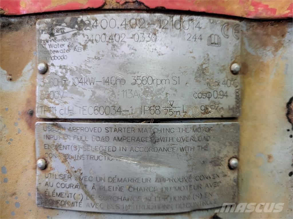 Flygt 2400.402 水泵