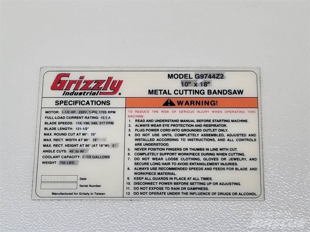 Grizzly G9744Z2 建筑机械-其他