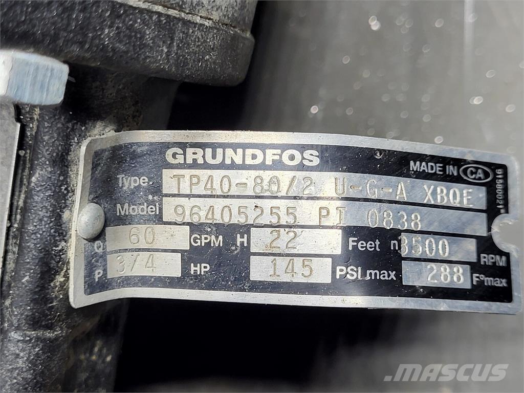 Grundfos 96405255 水泵