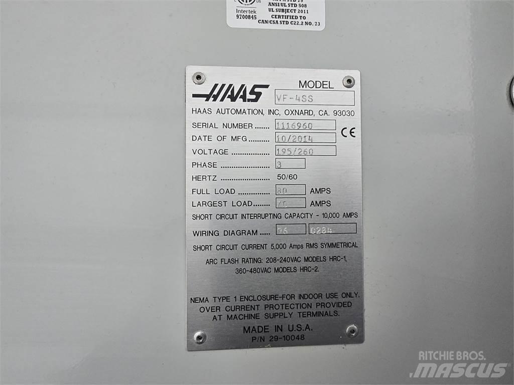 Haas VF-4SS 建筑机械-其他