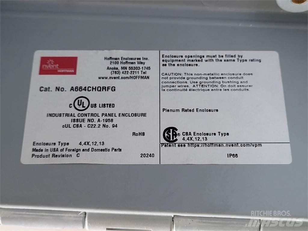 Hoffman A664CHQRFG 建筑机械-其他