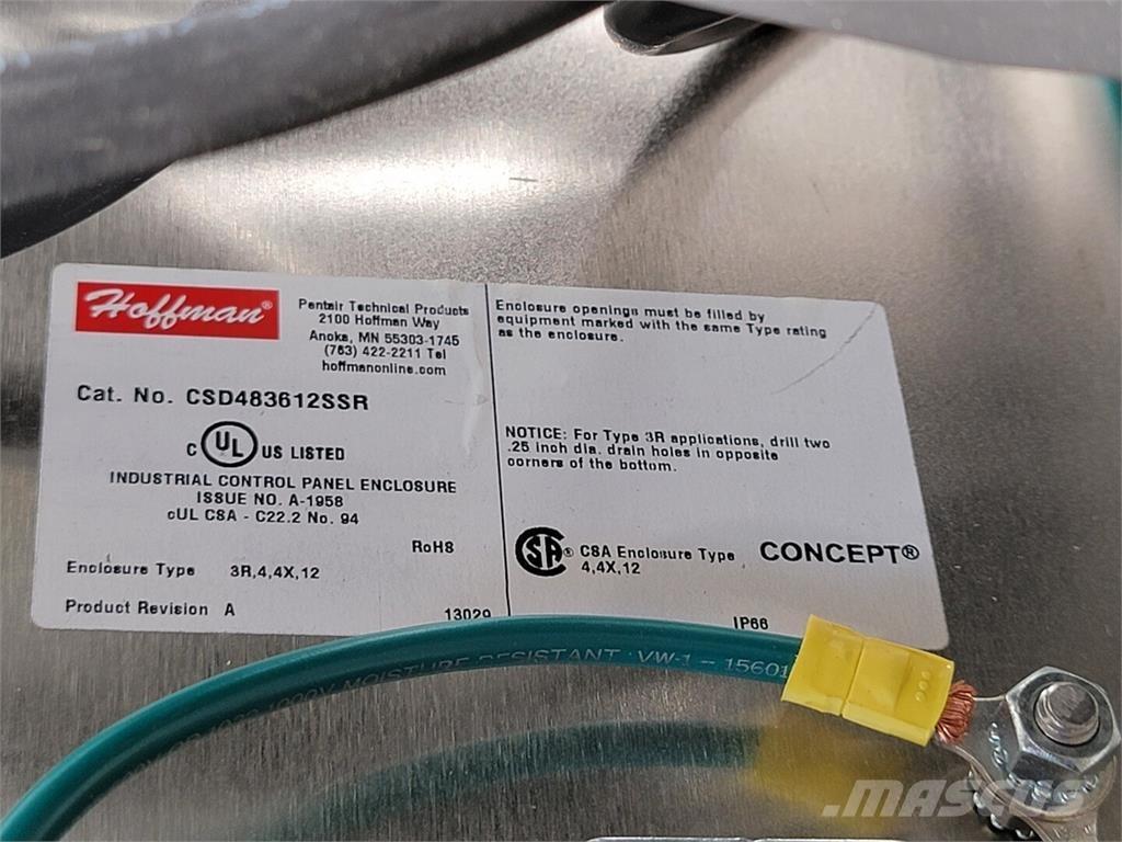 Hoffman CSD483612SSR 建筑机械-其他