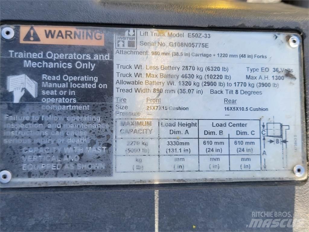 Hyster E50Z-33 建筑机械-其他