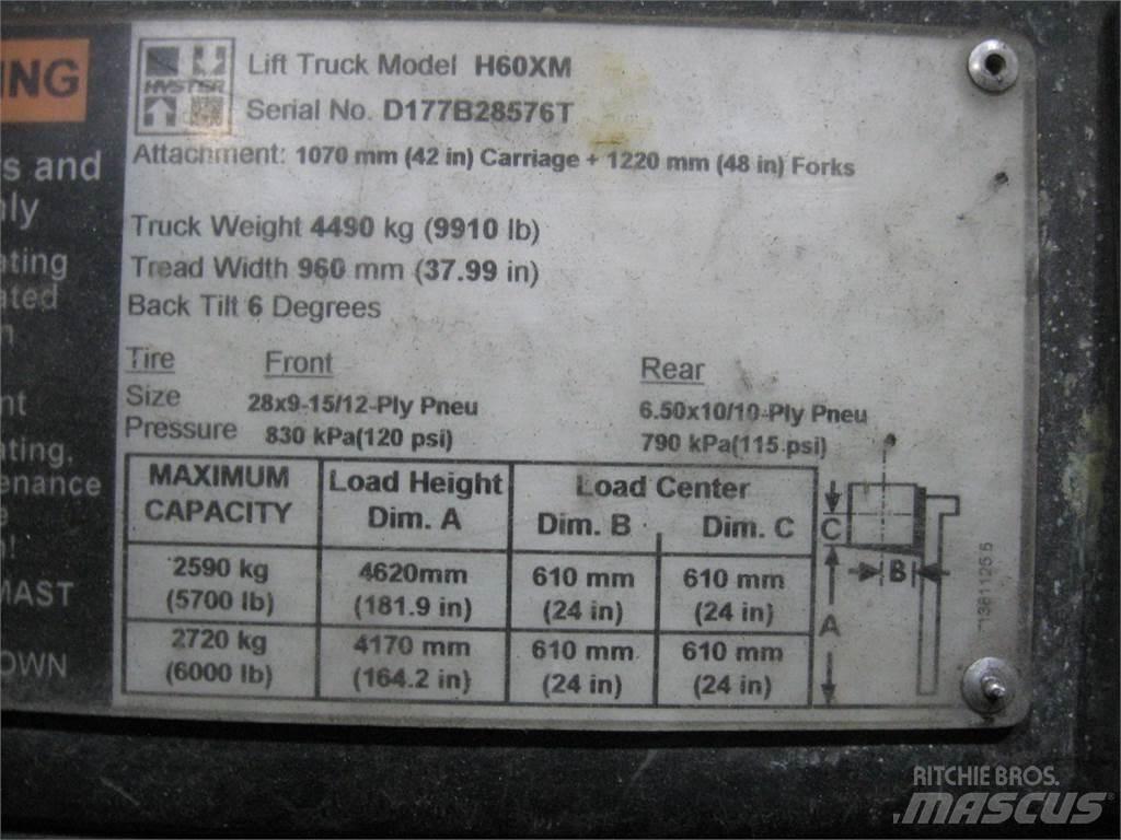 Hyster H60XM 建筑机械-其他