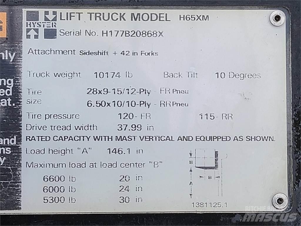 Hyster H65XM 建筑机械-其他