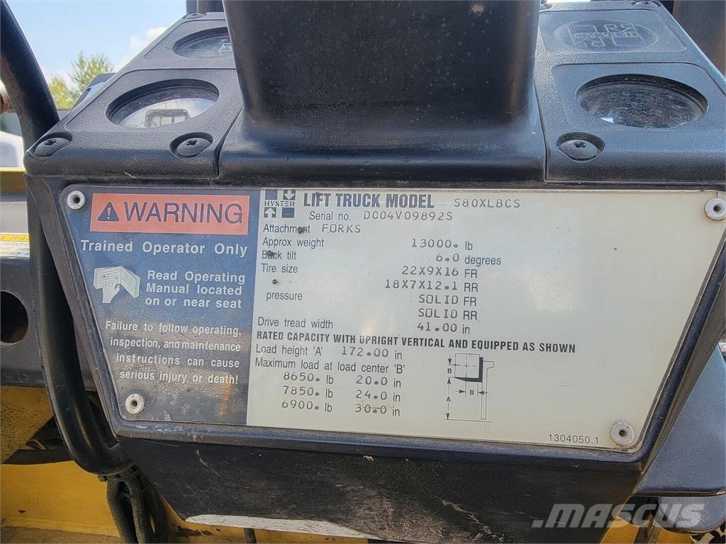 Hyster S80XLBCS 建筑机械-其他