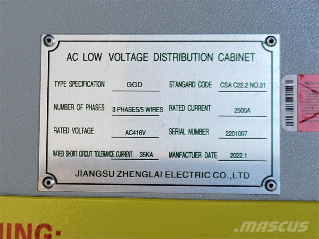  JIANGSU ZHENGLAI GGD 建筑机械-其他