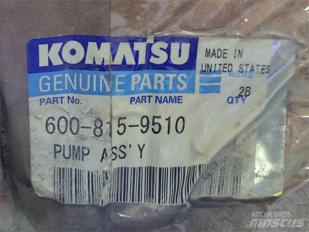 Komatsu 600-815-9510 水泵