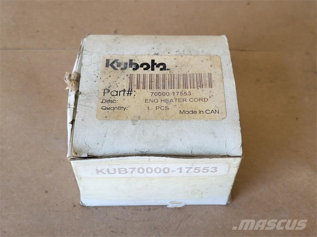 Kubota 70000-17553 建筑机械-其他