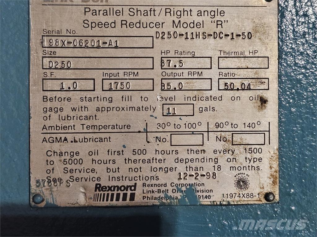 Link-Belt D250 建筑机械-其他
