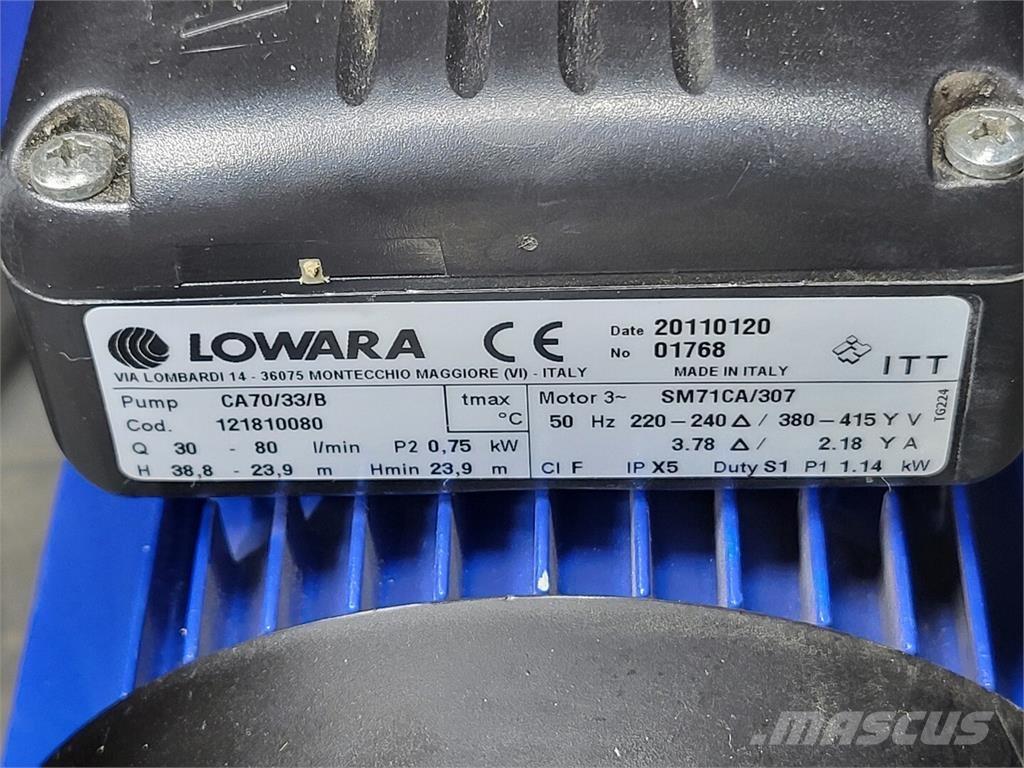 LOWARA CA70/33/B 水泵