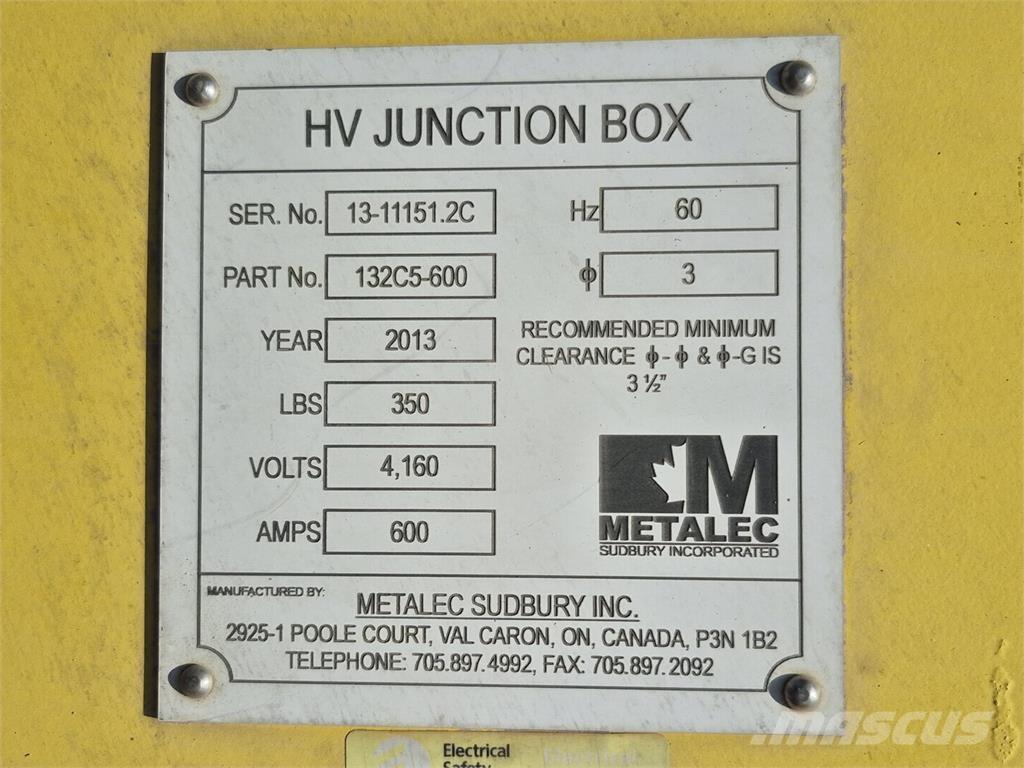  METALEC 132C5-600 建筑机械-其他