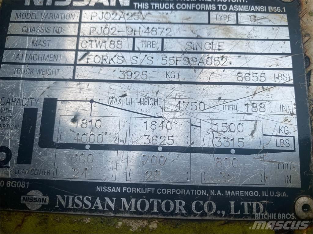 Nissan PJO2A25V 建筑机械-其他