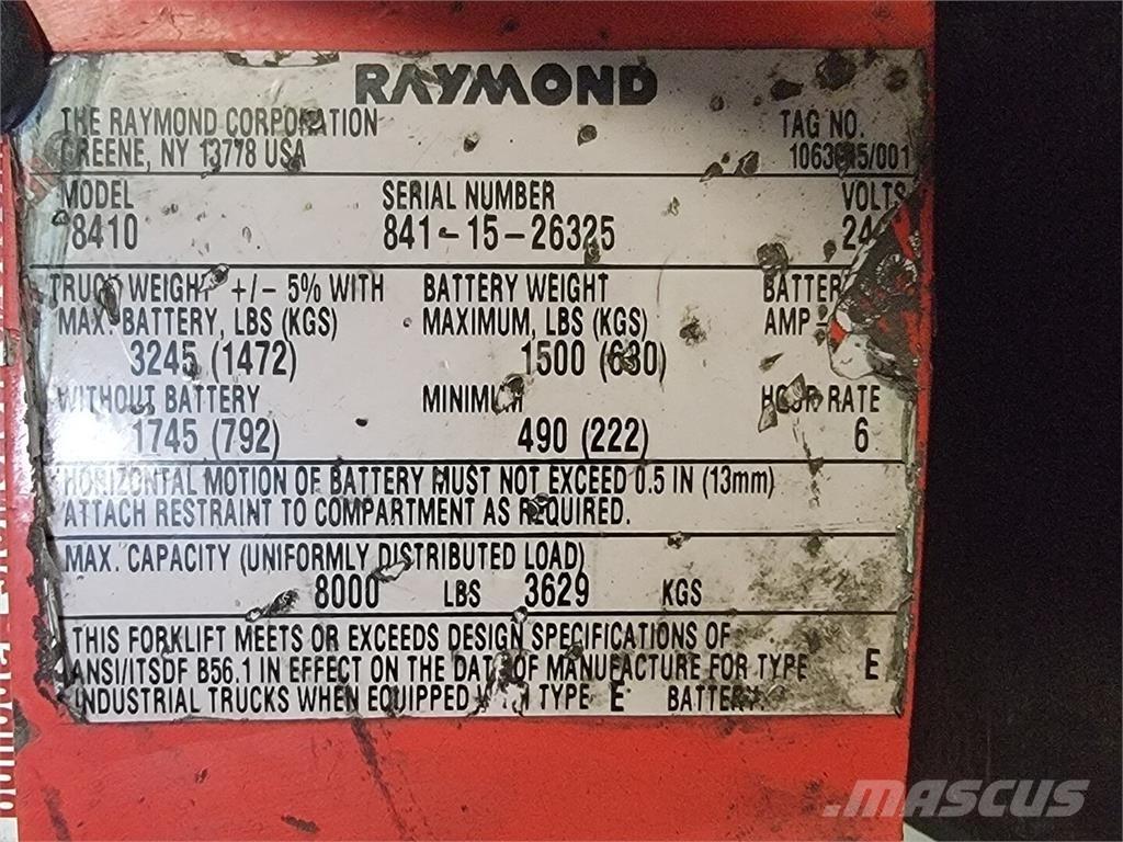 Raymond 8410 建筑机械-其他
