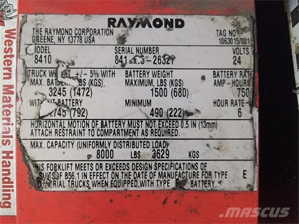 Raymond 8410 建筑机械-其他