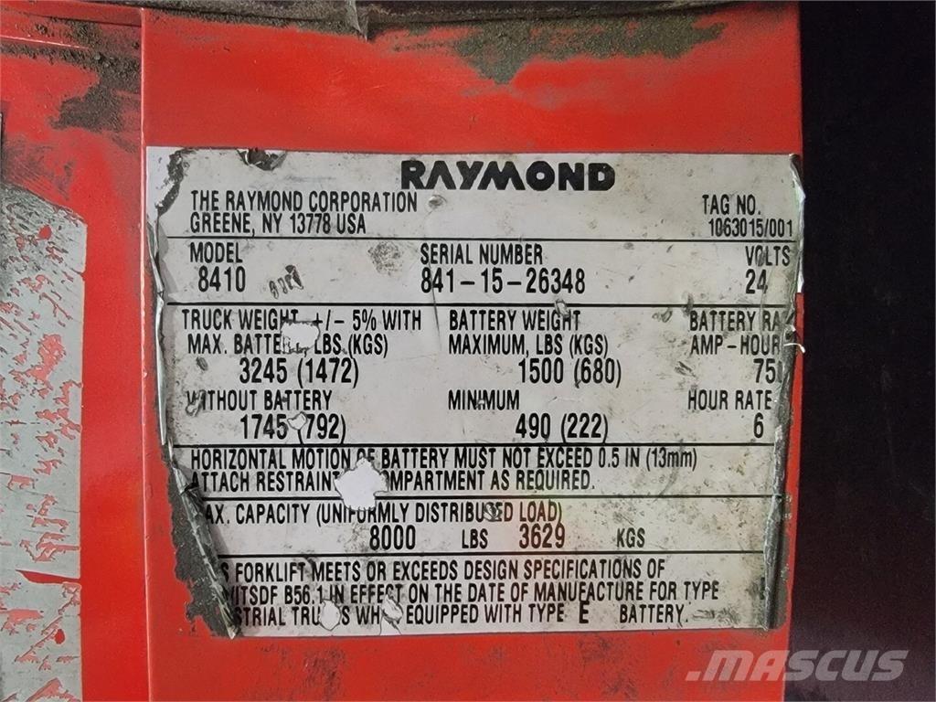 Raymond 8410 建筑机械-其他