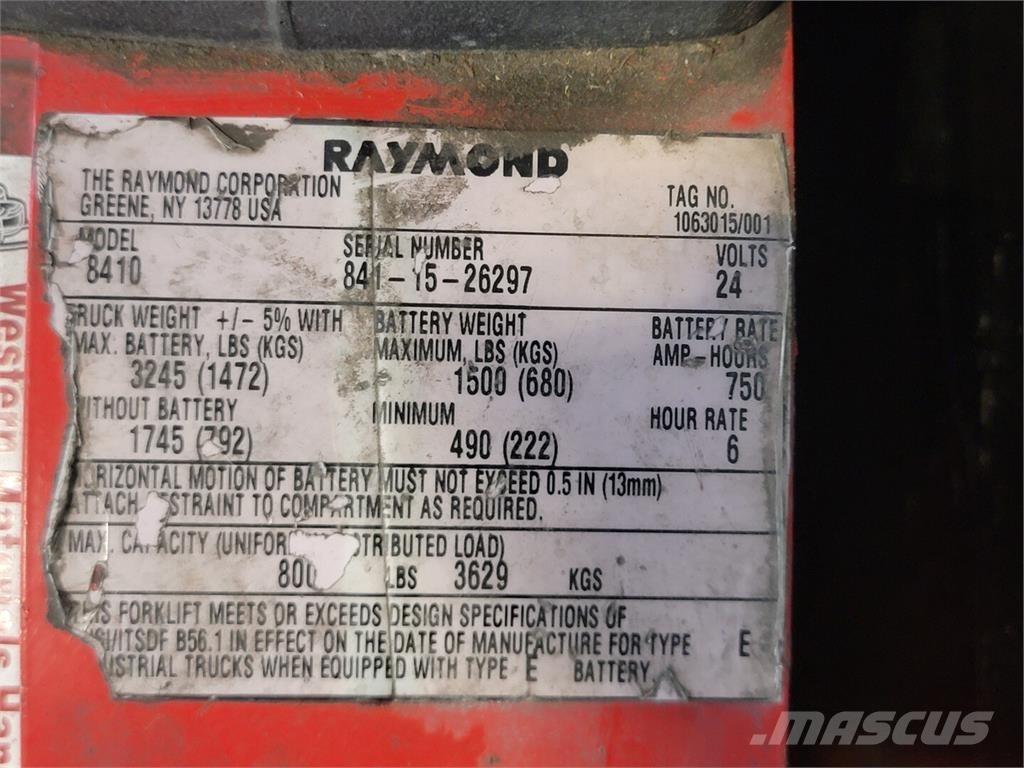 Raymond 8410 建筑机械-其他