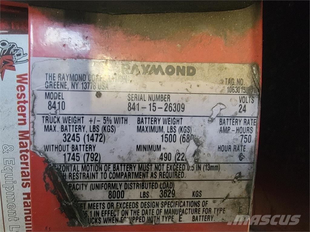 Raymond 8410 建筑机械-其他